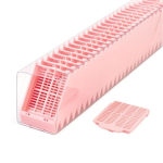 Simport M485 Histosette II Tissue Embedding  Cassette in Quickload Sleeve - Pink