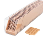 Simport M485 Histosette II Tissue Embedding  Cassette in Quickload Sleeve - Tan