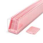 Simport M486 Histosette II Biopsy Embedding  Cassette in Quickload Sleeve - Pink
