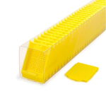 Simport M486 Histosette II Biopsy Embedding  Cassette in Quickload Sleeve - Yellow