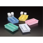Simport M710 DrainRack Jr for Microscope Slides,  Yellow, 50 Slots