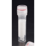 Simport 0.5mL Micrewtube with O-Ring Seal Screw  Cap, Assembled, White Marking Area, Graduations,  S