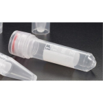 Simport 2.0mL Micrewtube with O-Ring Seal Screw  Cap, Assembled, Graduated, White Marking Area,  Ste