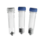 Tubes (empty) with caps and sealing ring