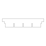 SLS Flowgen Comb 4 Sample 1mm Thick