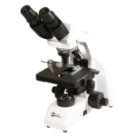 SLS Lab Basics Max III Trinocular Compound Microscope with 4x 10x 40x 100x Achromatic Objectives