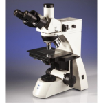 SLS Lab Basics Magtex Trinocular Materials and Biological Microscope with 5x 10x 20x and 50x Plan Ac