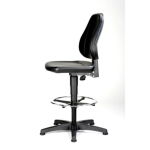 SLS Lab Pro High Chair on Glides- Seat height: 580 -850mm - Synthetic Leather