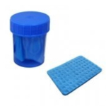SLS Select Hygiene Sponge Tub Sampling Kit - 50cm2 Blue Sponge Dosed with Neutralising Buffer in 100