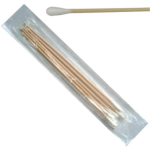 SLS Select Swab Woodstick with Cotton Tip 5 in Peel Pouch