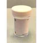 SLS Select 60mL PS Container with White Plastic Cap and Plain Label