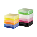 SLS Select 81-Well Tube Storage Boxes - Assorted