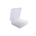 SLS Select 100-Well Hinged Tube Storage Boxes - Natural