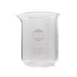 SLS Select Beaker Borosilicate Glass Squat Form with Spout - 20L