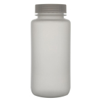 SLS Select Polypropylene Wide Mouth Bottle and  Cap, 250mL