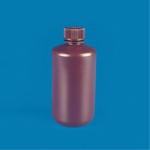 SLS Select Bottle HDPE Amber Narrow Mouth 125mL