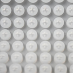 SLS Select 96 Square Well Silicone Sealing Mat. can be punctured
