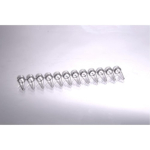 SLS Select Clear 0.2mL PCR Tube Strips - 960  Tubes (80 Strips of 12 Tubes)