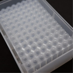 SLS Select Bottom Storage Plates 2.2mL 96 Square Wells U Bottom Sterile