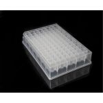 SLS Select Bottom Storage Plates 1mL 96 Square Well U Bottom Sterile