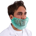 Non-Woven Beard Mask Green