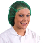 Nylon Mesh Hairnet Green