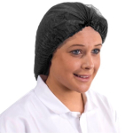 Mob caps Black 52cm double stitched Head Band