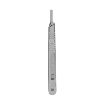 Swann-Morton No 3 Scalpel Handle - Stainless Steel;  Non Sterile; Individually Wrapped
