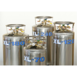 Taylor Wharton XL Series L120-0C03 TPED Storage and Transport Cylinders 126L LN2 Capacity