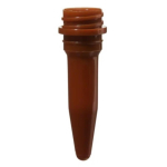 Thermo Scientific 0.5mL Screw Cap Tube Non Skirted Amber Non-Sterile tube with unattached cap