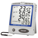Traceable Digital Thermometer with Memory Card and Calibration; 1 Stainless Steel Probe