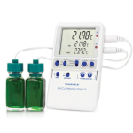 Traceable Excursion-Trac Data Logging Thermometer with Calibration; 2 Bottle Probes