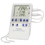 Traceable Excursion-Trac Data Logging Thermometer with Calibration; 2 Bullet Probes