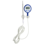 Traceable Precision Lollipop Digital Thermometer with Calibration; Cabled