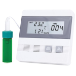 Traceable Time and Date Digital Thermometer with Calibration; 1 5-mL Bottle Probe