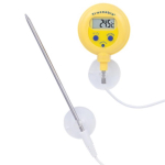 Traceable Waterproof Remote Probe Thermometer with Calibration; +/-1Deg C accuracy (-20 to 100Deg C)