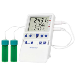 Traceable High-Accuracy Fridge/Freezer Thermometer with Calibration; 2 Vaccine Bottle Probes