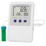 Traceable Ultra Refrigerator/Freezer Thermometer with Calibration; 1 Vaccine Bottle Probe