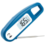 Traceable Folding Stem Thermometer with Calibration; NSF-Certified; 1 2.8 Stainless Steel Probe