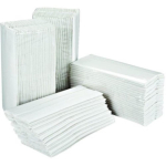 Hand Towels C Fold White