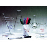 Lab Wet and Dry Marker Pen Solvent Resistant Black