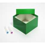 Bravo Freezer Boxes Undivided - 133 x 133 x 75mm - Standard - Green
