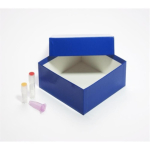 Bravo Freezer Boxes Undivided - 133 x 133 x 50mm - Standard - Blue