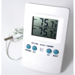 P1000  Max/Min Digital Thermometer with Probe  -50C to +70C  resolution = 0.1C
