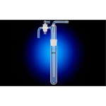 J Young Vac Line Cold Trap With B40 Socket And Hv Glass Key On The Outlet