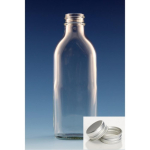 Bottle Medical Flat 200ml+ Cap