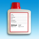 Sample Bottles Non Sterile Undosed Red Cap 500ml Sample Bottles Non Sterile Undosed Red Cap 500ml