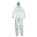 DuPont Tyvek 600 Plus  Coverall / Bunny Suit with socks - Non-Sterile - L