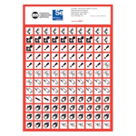 GHS-CLP Pictogram Labels Various GHS Labels 120 Labels