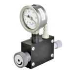 Welch Vacuum Regulator with Dial Gauge for MPC105T
